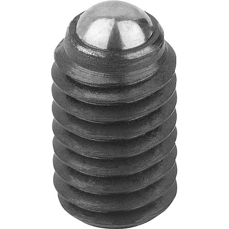 Kipp Ball-end Thrust Screws without head, with full ball K0383.10880